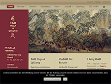 Tablet Screenshot of healingtao.org
