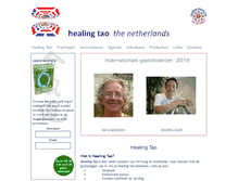 Tablet Screenshot of healingtao.info